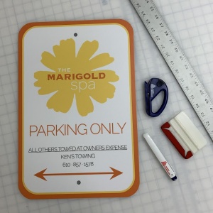 marigold parking arrow 2