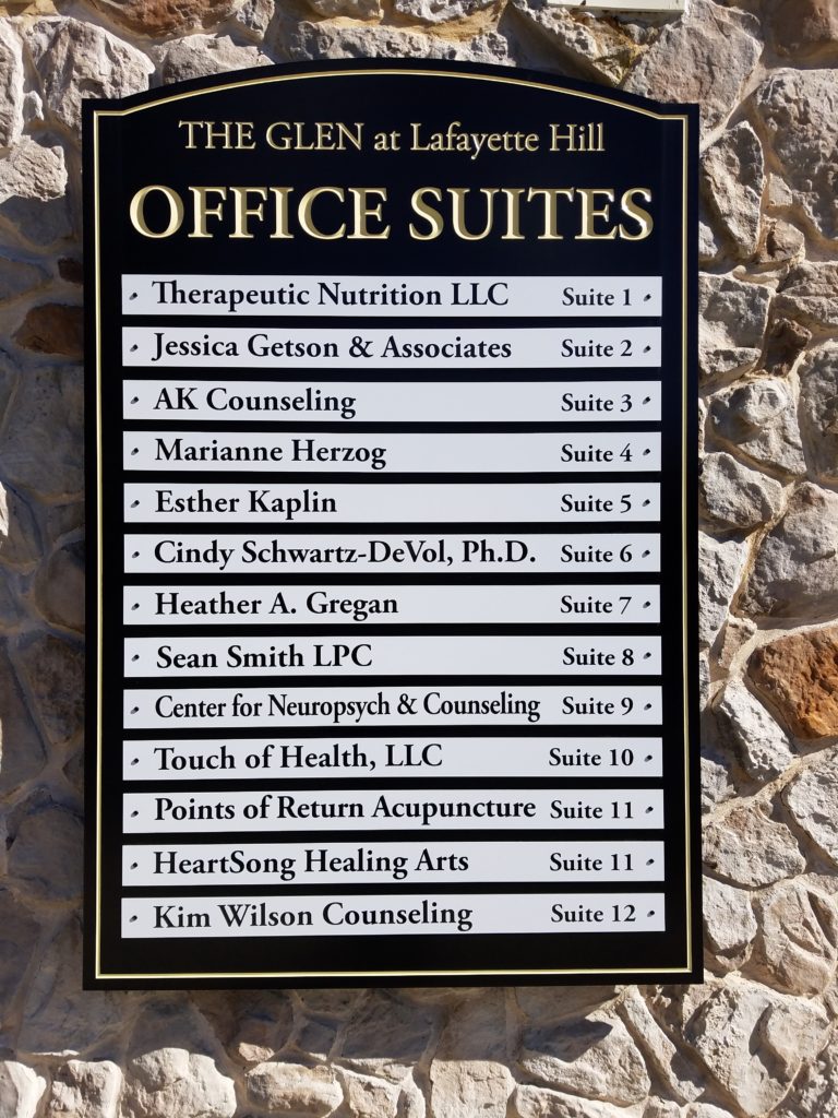 the glen office suites directory